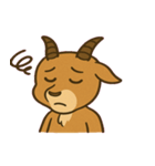 やさしいカモシカの日常@SFW（個別スタンプ：12）