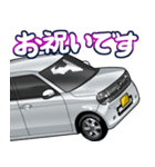 車(ミニバン88)クルマバイクシリーズ（個別スタンプ：6）