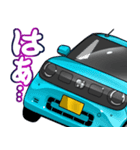 車(ミニバン88)クルマバイクシリーズ（個別スタンプ：37）