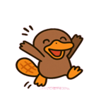 まったりカモノハシの日常@SFW（個別スタンプ：1）