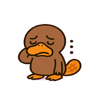 まったりカモノハシの日常@SFW（個別スタンプ：4）