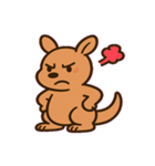 やさしいカンガルーの日常@SFW（個別スタンプ：3）