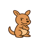 やさしいカンガルーの日常@SFW（個別スタンプ：15）