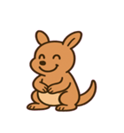 やさしいカンガルーの日常@SFW（個別スタンプ：16）
