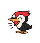 のんびりキツツキのまいにち@SFW（個別スタンプ：3）