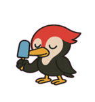 のんびりキツツキのまいにち@SFW（個別スタンプ：9）