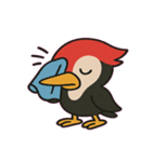 のんびりキツツキのまいにち@SFW（個別スタンプ：11）