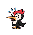 のんびりキツツキのまいにち@SFW（個別スタンプ：14）