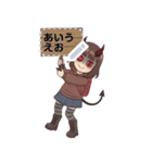 悪魔少女の一日（個別スタンプ：3）