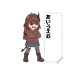 悪魔少女の一日（個別スタンプ：10）
