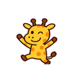 おっとりキリンの日常@SFW（個別スタンプ：1）