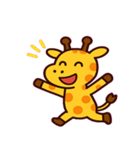 おっとりキリンの日常@SFW（個別スタンプ：4）