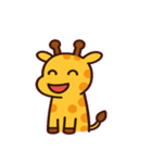 おっとりキリンの日常@SFW（個別スタンプ：9）