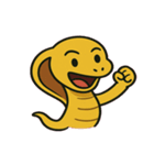 ツンデレキングコブラ@SFW（個別スタンプ：3）