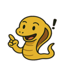 ツンデレキングコブラ@SFW（個別スタンプ：6）