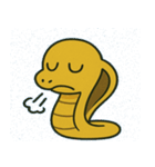 ツンデレキングコブラ@SFW（個別スタンプ：14）