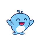 おだやかクジラのまいにち@SFW（個別スタンプ：6）