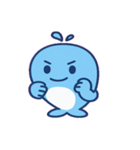 おだやかクジラのまいにち@SFW（個別スタンプ：7）