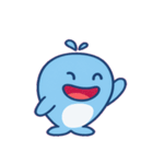 おだやかクジラのまいにち@SFW（個別スタンプ：8）