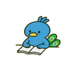 やさしいクジャクの日常@SFW（個別スタンプ：15）