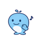 のんびりクジラの日常@SFW（個別スタンプ：3）