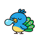 ドヤ顔クジャクの日常@SFW（個別スタンプ：4）