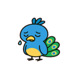 ドヤ顔クジャクの日常@SFW（個別スタンプ：5）