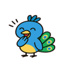 ドヤ顔クジャクの日常@SFW（個別スタンプ：8）