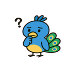 ドヤ顔クジャクの日常@SFW（個別スタンプ：11）