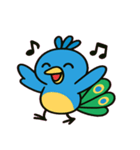 ドヤ顔クジャクの日常@SFW（個別スタンプ：14）