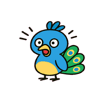 ドヤ顔クジャクの日常@SFW（個別スタンプ：15）