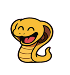 おだやかキングコブラ@SFW（個別スタンプ：2）