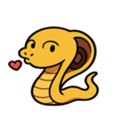 おだやかキングコブラ@SFW（個別スタンプ：4）
