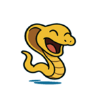 おだやかキングコブラ@SFW（個別スタンプ：5）