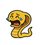 おだやかキングコブラ@SFW（個別スタンプ：6）