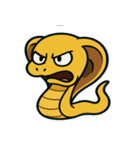 おだやかキングコブラ@SFW（個別スタンプ：8）