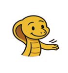 おだやかキングコブラ@SFW（個別スタンプ：11）