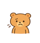 やさしいクマのまいにち@SFW（個別スタンプ：1）
