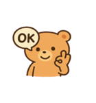 やさしいクマのまいにち@SFW（個別スタンプ：3）