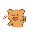 やさしいクマのまいにち@SFW（個別スタンプ：12）