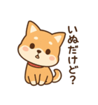 がんばる豆柴（個別スタンプ：16）