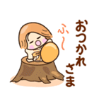 ☆元気で明るい☆秋を感じるスタンプ（個別スタンプ：17）