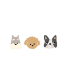 ワンちゃん あいさつ 省スペース（個別スタンプ：32）