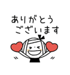 【敬語】もっと！ゆるボブGIRL（個別スタンプ：5）
