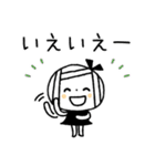 【敬語】もっと！ゆるボブGIRL（個別スタンプ：28）