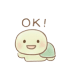 ゆるかわ＊カメさん日常挨拶（個別スタンプ：6）