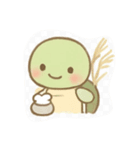 ゆるかわ＊カメさん日常挨拶（個別スタンプ：16）