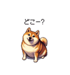 お誘いで使える 太っちょ柴犬（個別スタンプ：32）