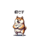 お誘いで使える 太っちょ柴犬（個別スタンプ：33）