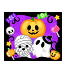 飛び出す★ハロウィンキャラスタンプ（個別スタンプ：9）